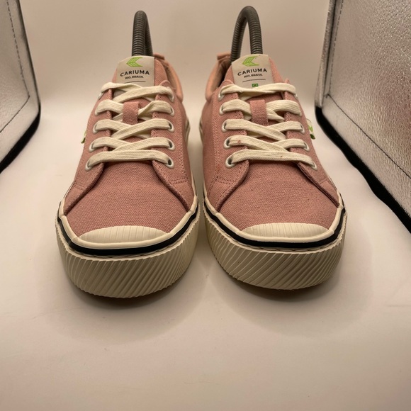 Cariuma OCA Pink Canvas women’s Shoes size 7.5 - Picture 5 of 9
